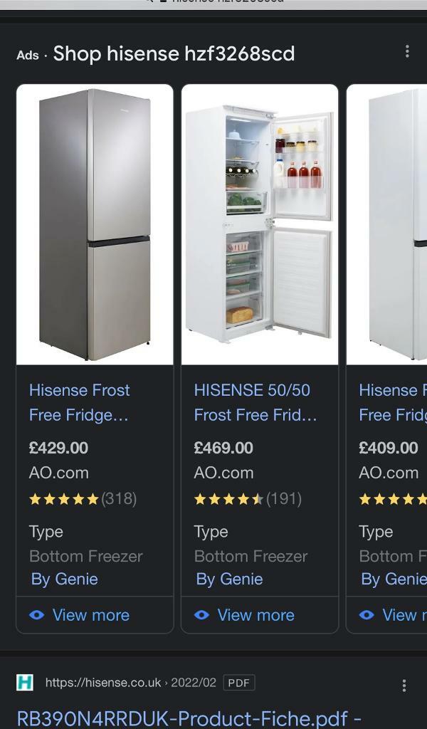 cheapest new refrigerator
